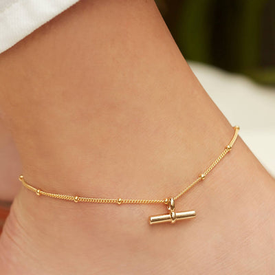 Valentine Gold Anklet