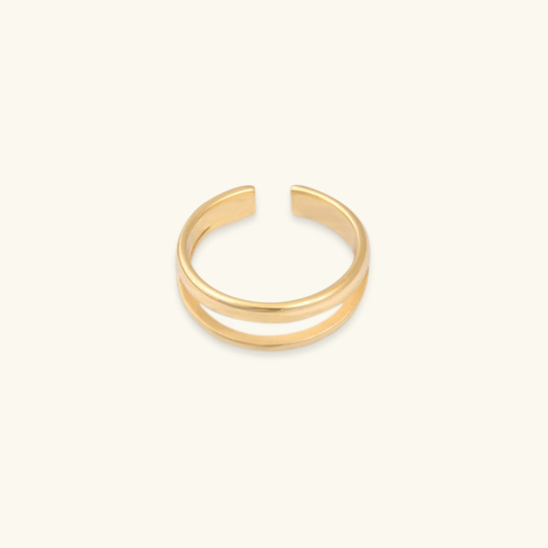 Olivia Layered Gold Ring