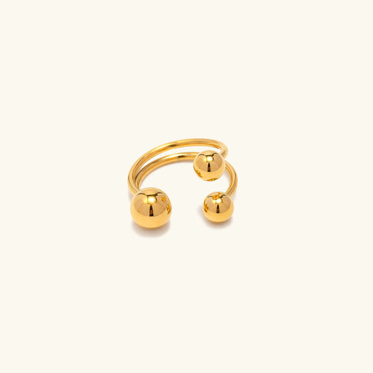 Petunia's Orbit Gold Ring