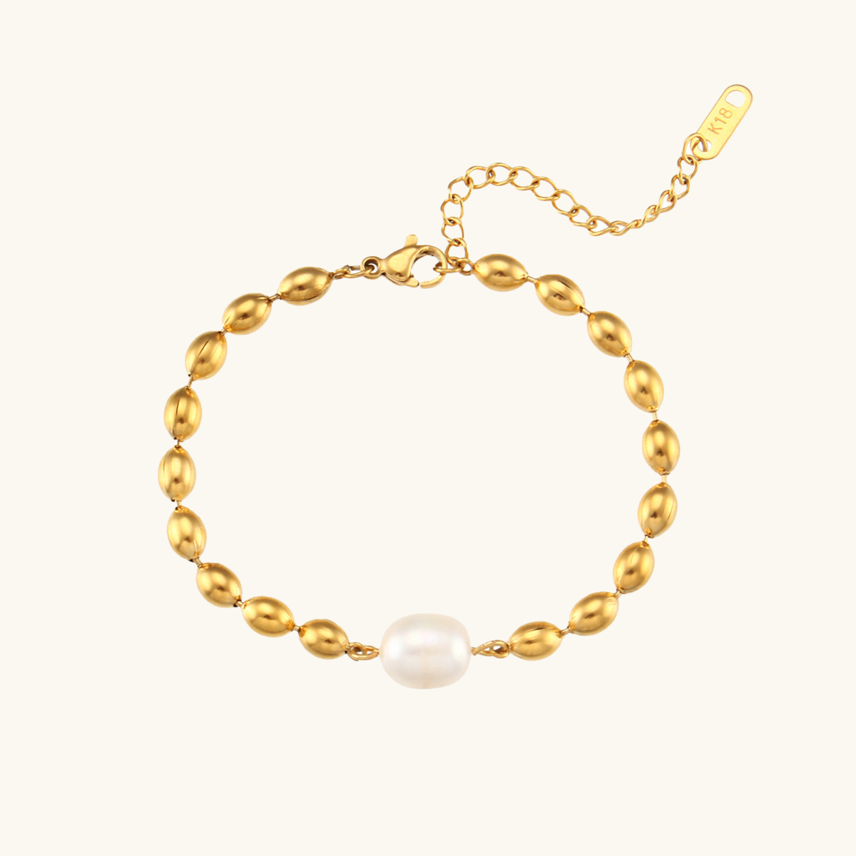 Persia Pearl Bracelet  - Gold