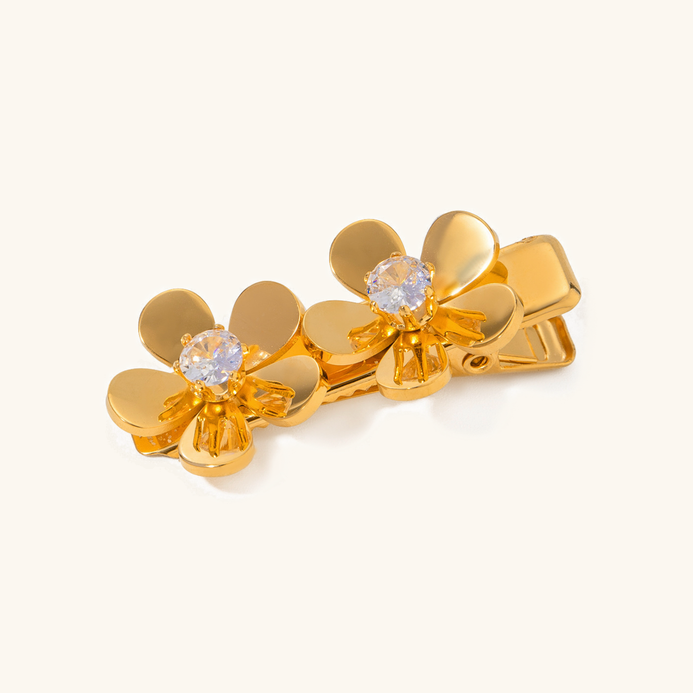 Diamond Petal Hair Clip