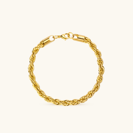 Rope Bracelet - Gold