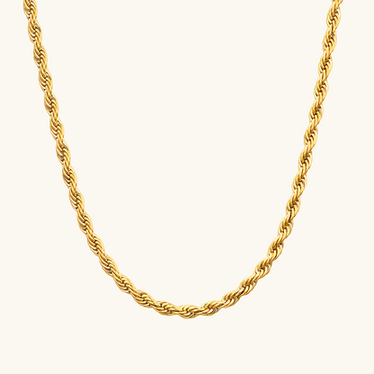 Rope Necklace - Gold