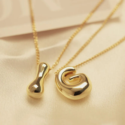 Bubble Gold Serenity Necklace