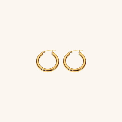 Wide Hoop Earrings