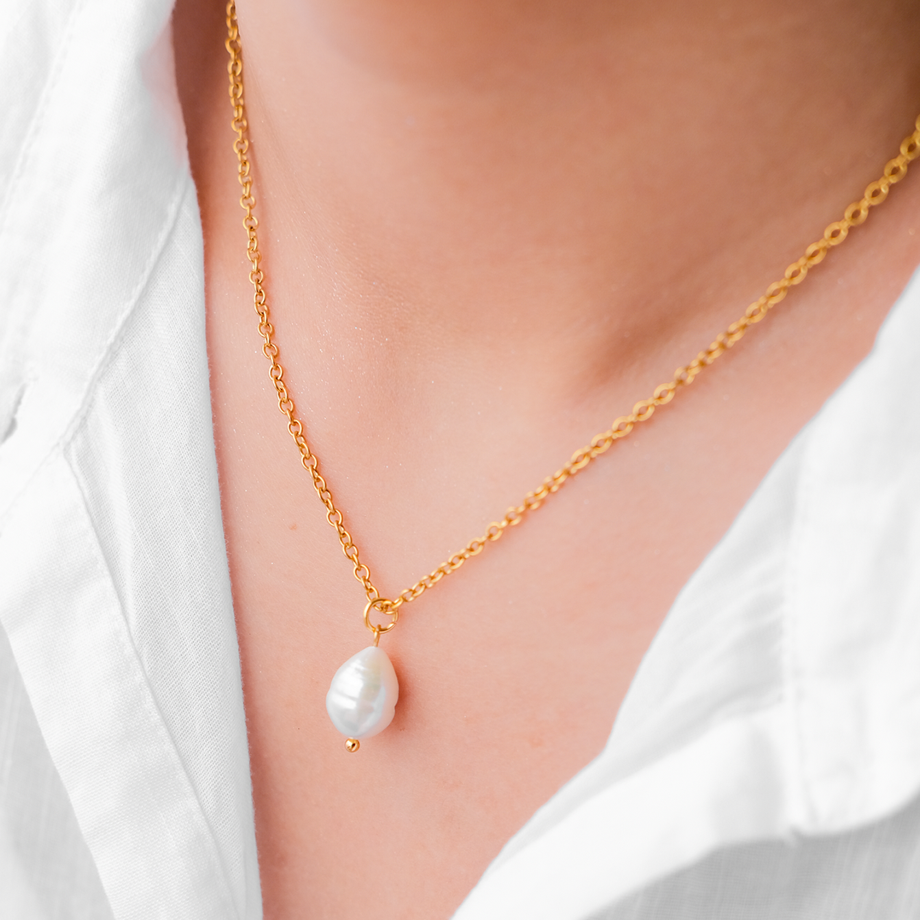 Serenade Pearl Necklace