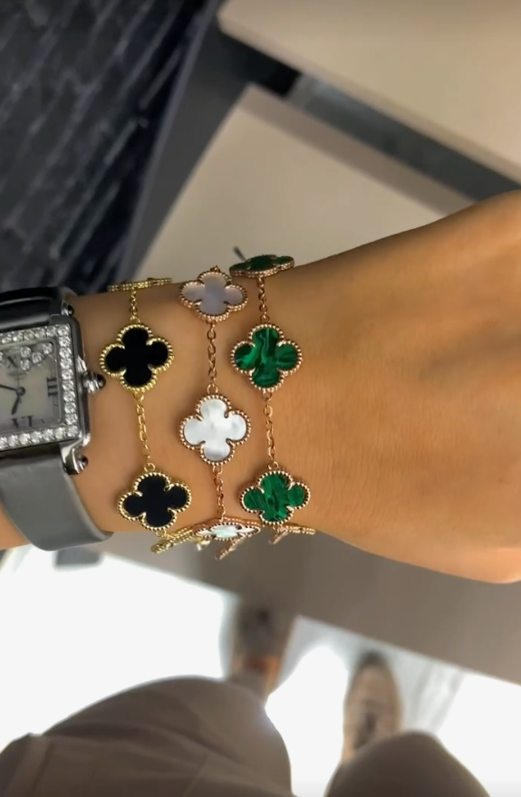 3-Piece Clover Bracelet Set