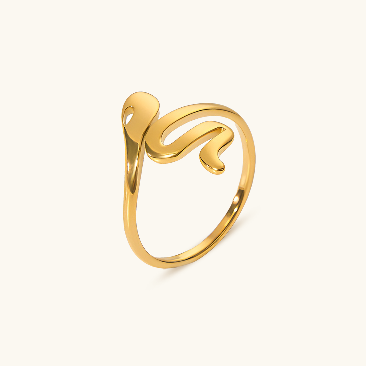 Snake Ring - Gold 