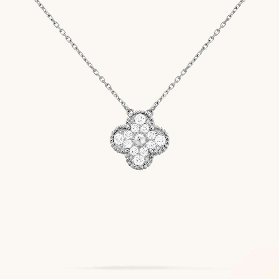 CLOVER | Silver Necklace Prestige