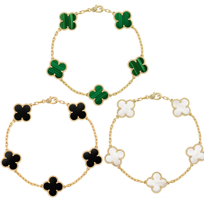 3-Piece Clover Bracelet Set