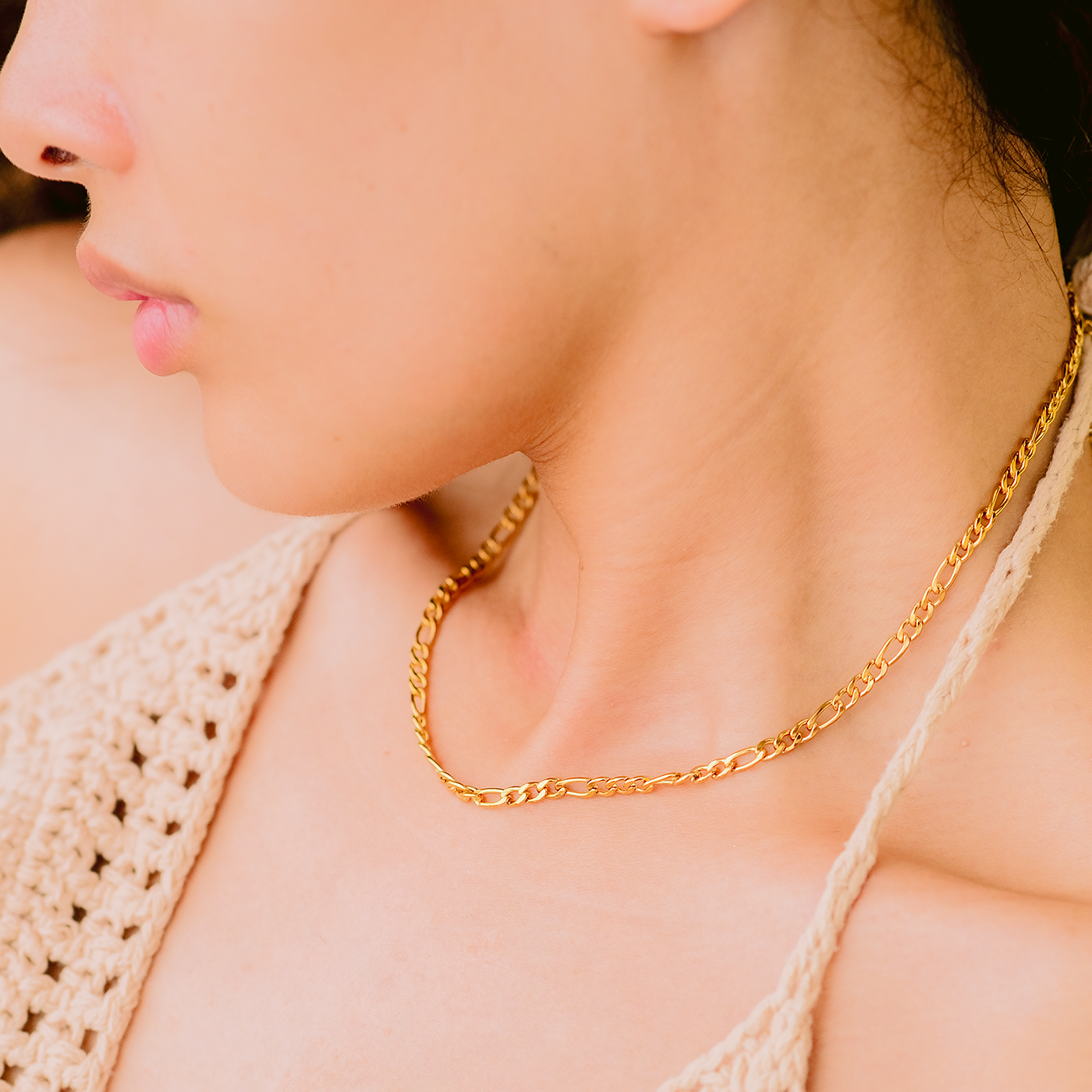 Willow Gold Chain Necklace