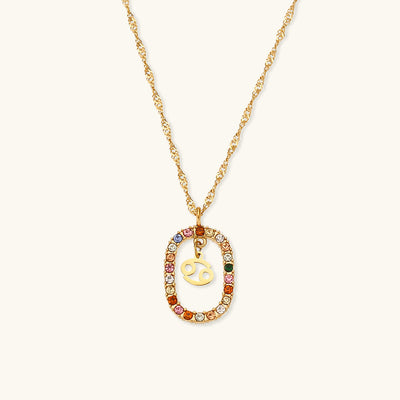 Colette Zodiac Gemstone Necklace