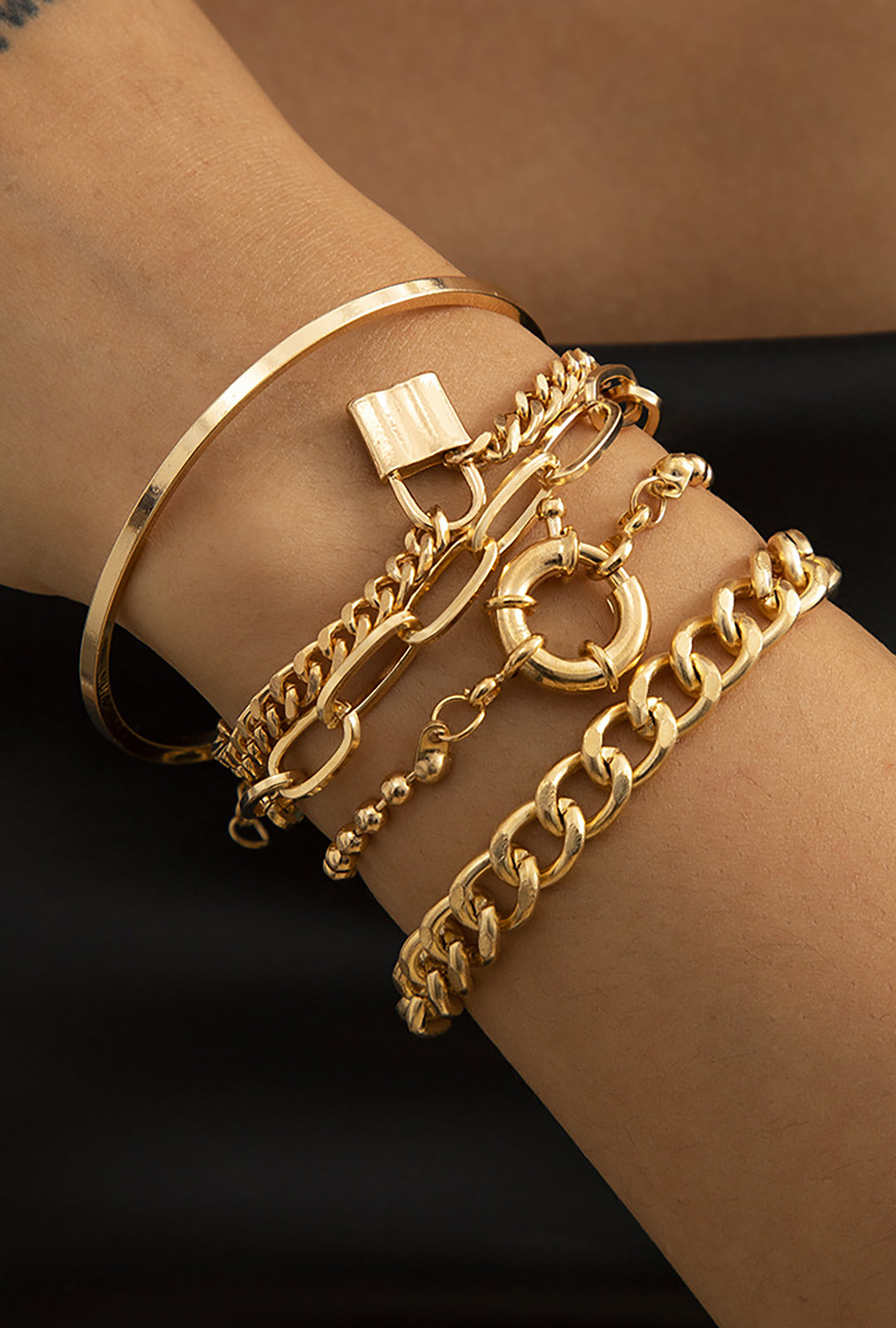 4-Piece Bracelet Set "Ellis"