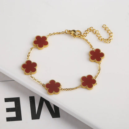 CLOVER | Red Bracelet