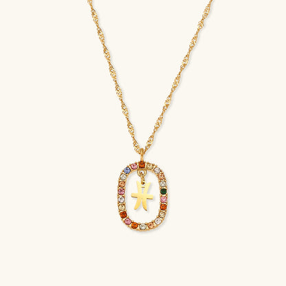 Colette Zodiac Gemstone Necklace